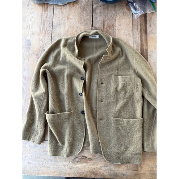 Buck Mason Felted Wool Chore Coat – Camel – Size M – 100% Wool - Picture 4 of 6